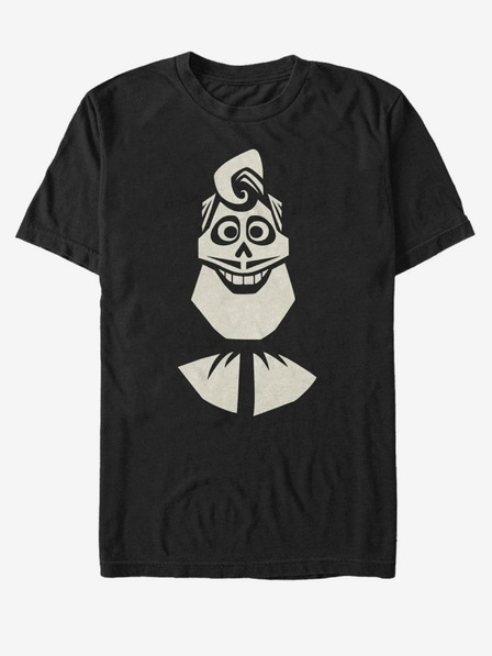ZOOT.Fan Črna unisex majica s potiskom ZOOT.Fan Ernesto Face Pixar