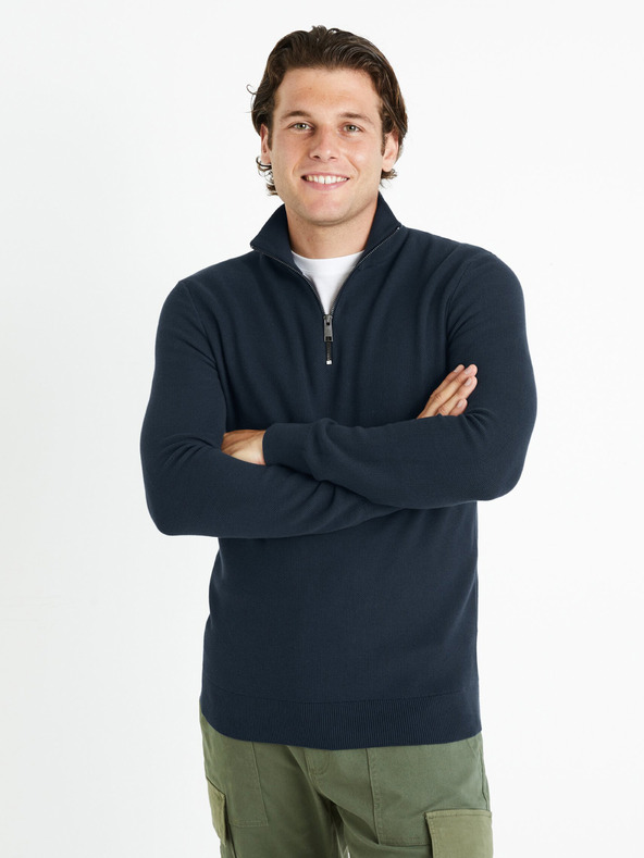 Celio Temno modra moška jopa Celio Celim