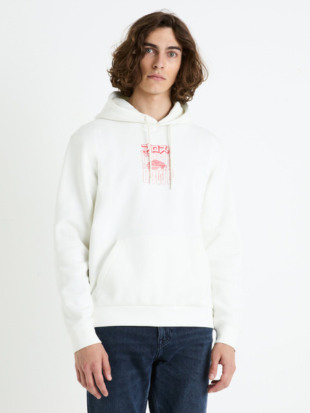 Celio Kremasta moška jopa s kapuco Celio Fejabowl