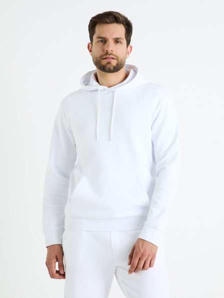 Celio Bela moška jopa s kapuco Celio Fesix