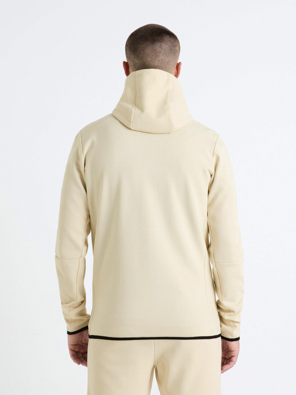 Celio Kremasta moška jopa s kapuco Celio Fenewyoke