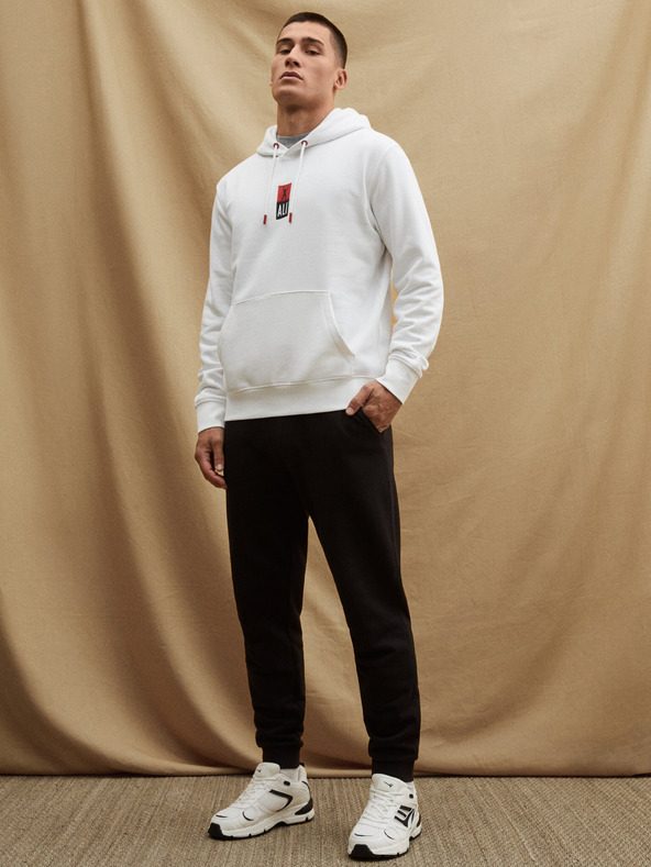 Celio Bela moška majica s kapuco Celio Muhammad Ali