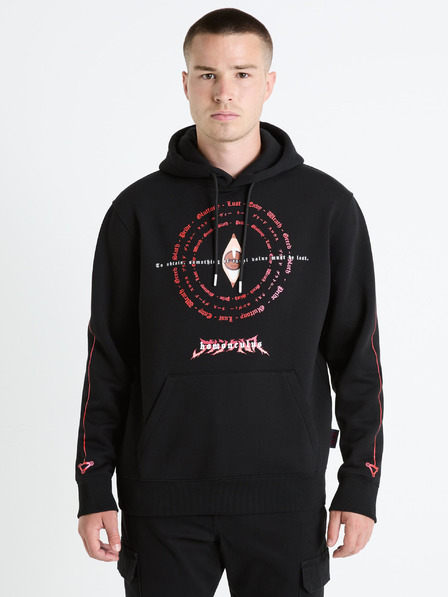 Celio Črna moška majica s kapuco Celio Fullmetal Alchemist