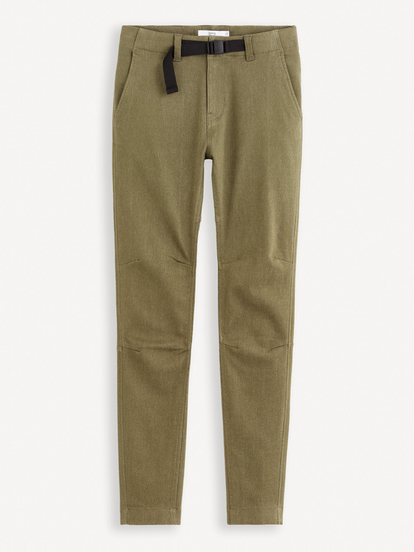 Celio Kaki moške oprijete hlače Celio Fodamso