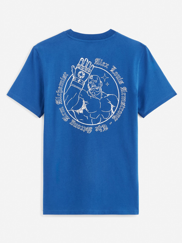 Celio Modra moška majica Celio Fullmetal Alchemist