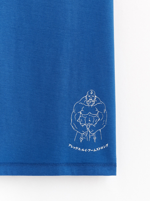 Celio Modra moška majica Celio Fullmetal Alchemist