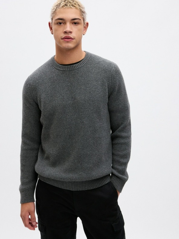 GAP Pleteni pulover CashSoft GAP
