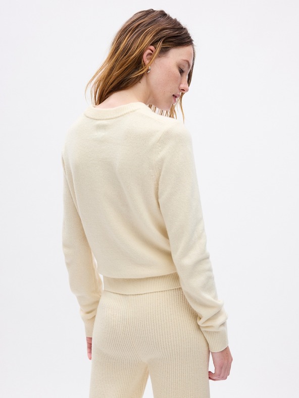 GAP Pleteni pulover CashSoft GAP