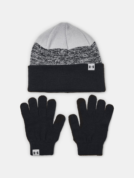 Under Armour Dekliška kapa Under Armour Girl's Beanie & Glove Combo-BLK