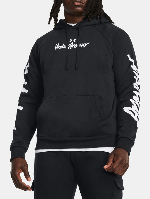 Under Armour Moški pulover Under Armour UA Rival Fleece Graphic HD