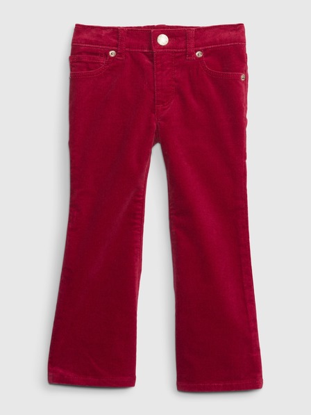 GAP Baby žametne flare džins hlače GAP