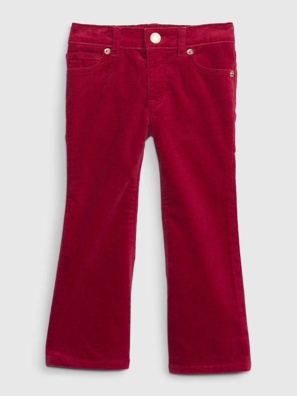 GAP Baby žametne flare džins hlače GAP