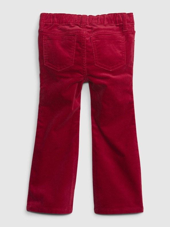 GAP Baby žametne flare džins hlače GAP