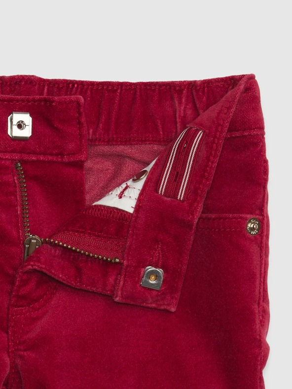 GAP Baby žametne flare džins hlače GAP