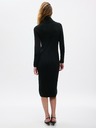 GAP Pletene midi obleke CashSoft GAP