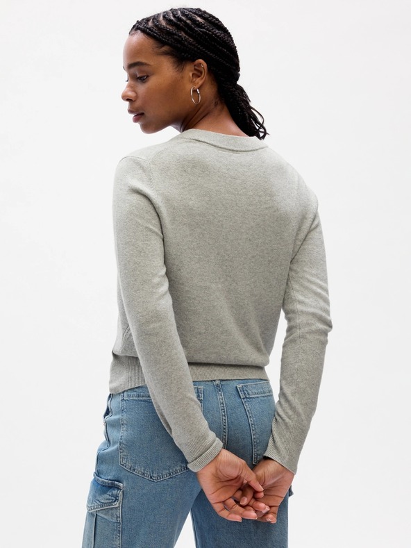 GAP Pleteni pulover CashSoft GAP