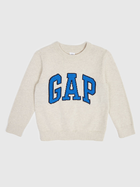 GAP Otroški pulover z logotipom GAP