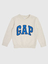 GAP Otroški pulover z logotipom GAP