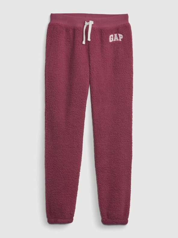 GAP Otroške pliš hlače GAP