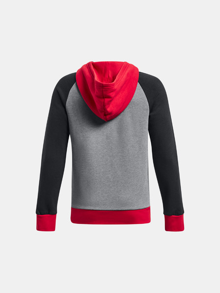 Under Armour Deški pulover Under Armour UA Rival Fleece Script CB HD-BLK