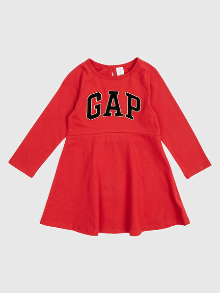 GAP Otroška obleka z logotipom GAP