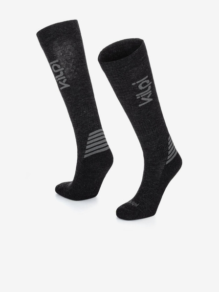 Kilpi Črne unisex športne nogavice Kilpi PEROSA