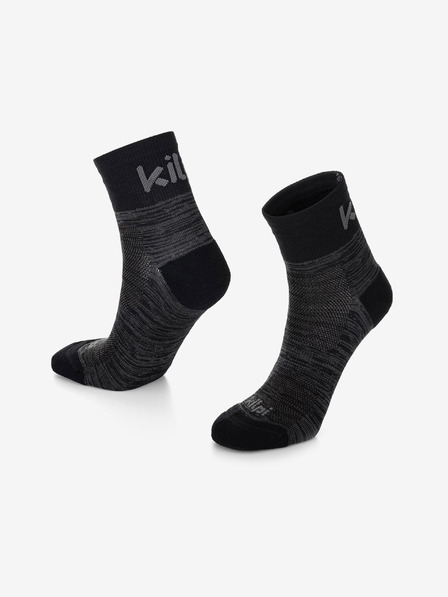 Kilpi Črne unisex športne nogavice Kilpi SPEED