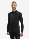 Kilpi Črna moška kolesarska majica z dolgimi rokavi Kilpi CAMPOS-M