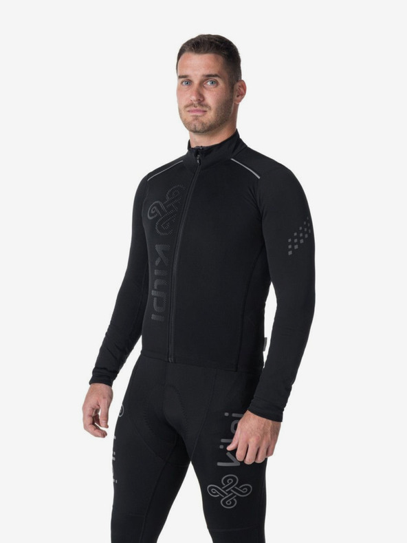 Kilpi Črna moška kolesarska majica Kilpi CAMPOS