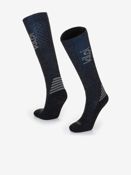 Kilpi Modro-črne unisex športne nogavice Kilpi PEROSA