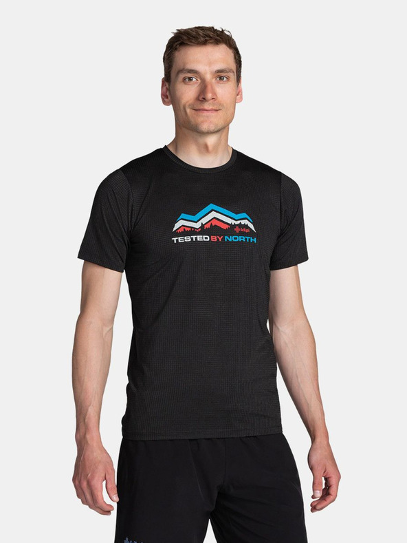 Kilpi Črna moška majica Kilpi GIANO