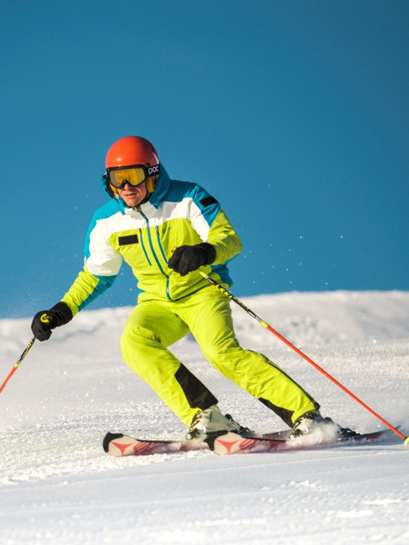 Kilpi Neonsko zelene moške smučarske hlače Kilpi RAVEL