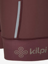 Kilpi Ženske kolesarske hlače v bordo barvi Kilpi PRESSURE