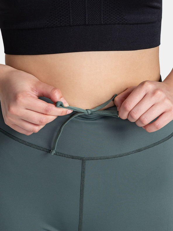 Kilpi Temno zelene ženske športne gamaše Kilpi LAMIRAE