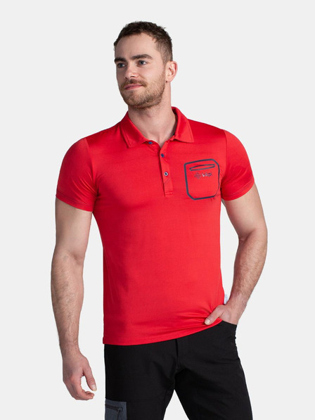 Kilpi Rdeča moška športna polo majica Kilpi GIVRY