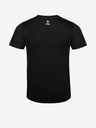 Kilpi Črna moška majica s potiskom Kilpi BRANDYS