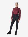 Kilpi Ženska softshell jakna v bordo barvi Kilpi VELOVER