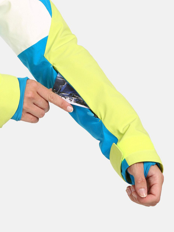 Kilpi Svetlo zelena ženska smučarska jakna Kilpi DEXEN