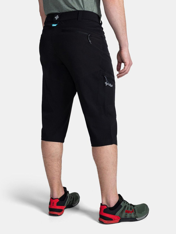 Kilpi Črne moške tričetrtinske hlače Kilpi OTARA