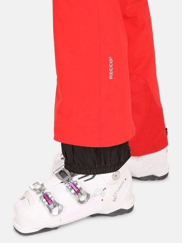 Kilpi Rdeče ženske smučarske hlače Kilpi DAMPEZZO-W