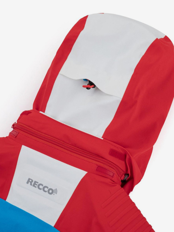 Kilpi Rdeče-modra ženska smučarska jakna Kilpi DEXEN-W