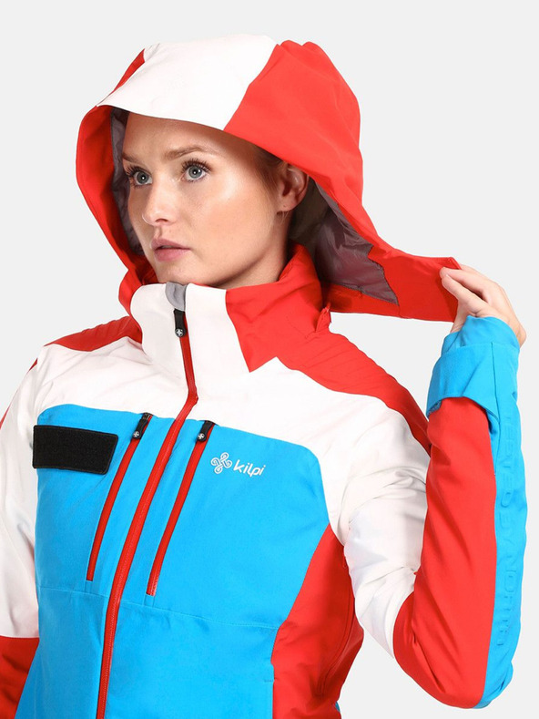 Kilpi Rdeče-modra ženska smučarska jakna Kilpi DEXEN-W