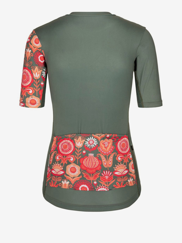 Kilpi Kaki ženska kolesarska majica s cvetjem Kilpi ORETI