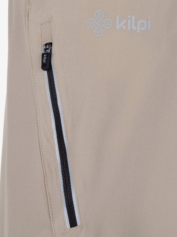Kilpi Sive in bež moške kolesarske hlače Kilpi Trackee
