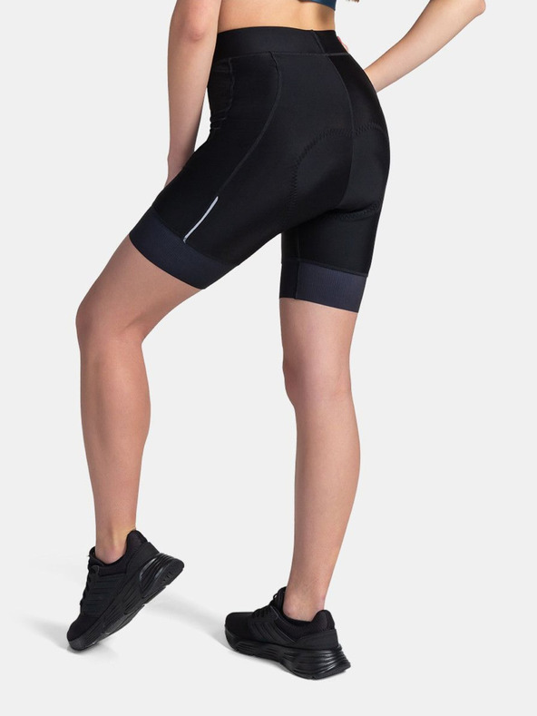 Kilpi Črne ženske kolesarske hlače Kilpi PRESSURE