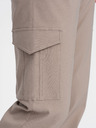 Ombre Clothing Bež Moške hlače Cargo Ombre Oblačila