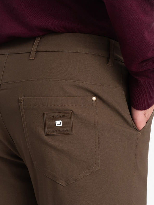 Ombre Clothing Kaki moške tovorne hlače Ombre Clothing