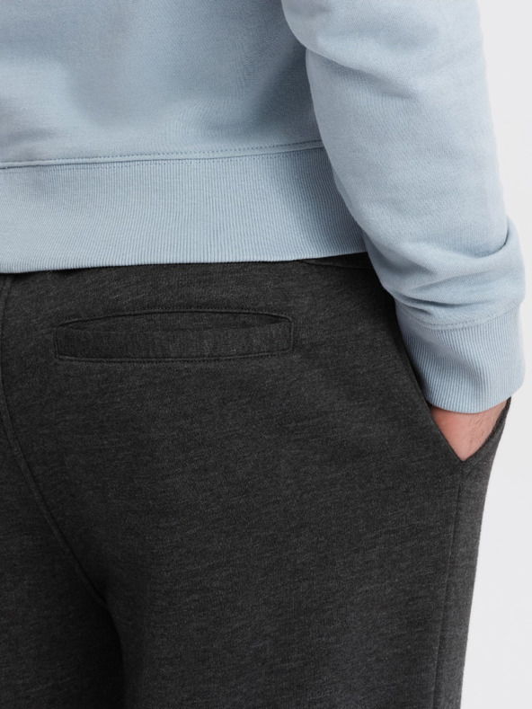 Ombre Clothing Temno sive moške hlače Ombre oblačila