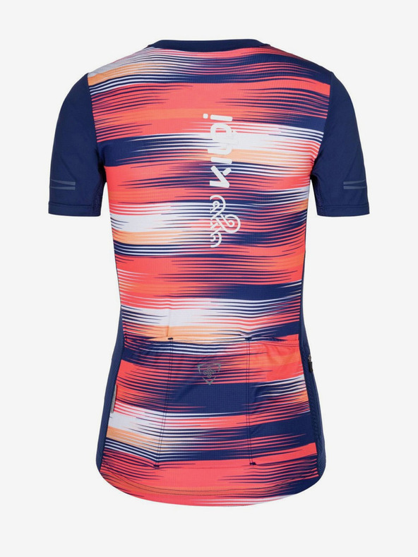 Kilpi Modro-rožnata ženska kolesarska majica Kilpi MOATE