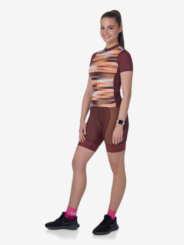 Kilpi Modro-rožnata ženska kolesarska majica Kilpi MOATE